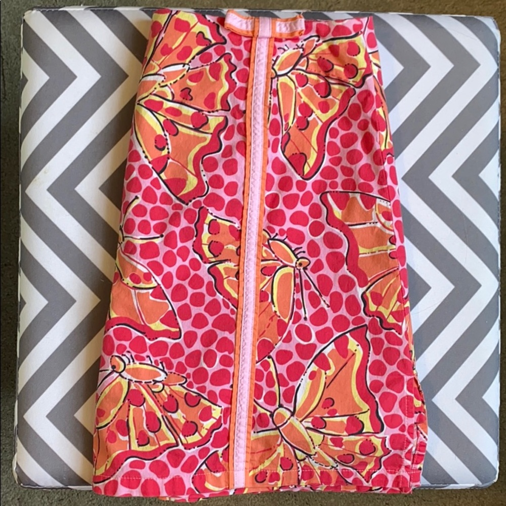 Lilly Pulitzer Cha Cha Butterfly Print Skort